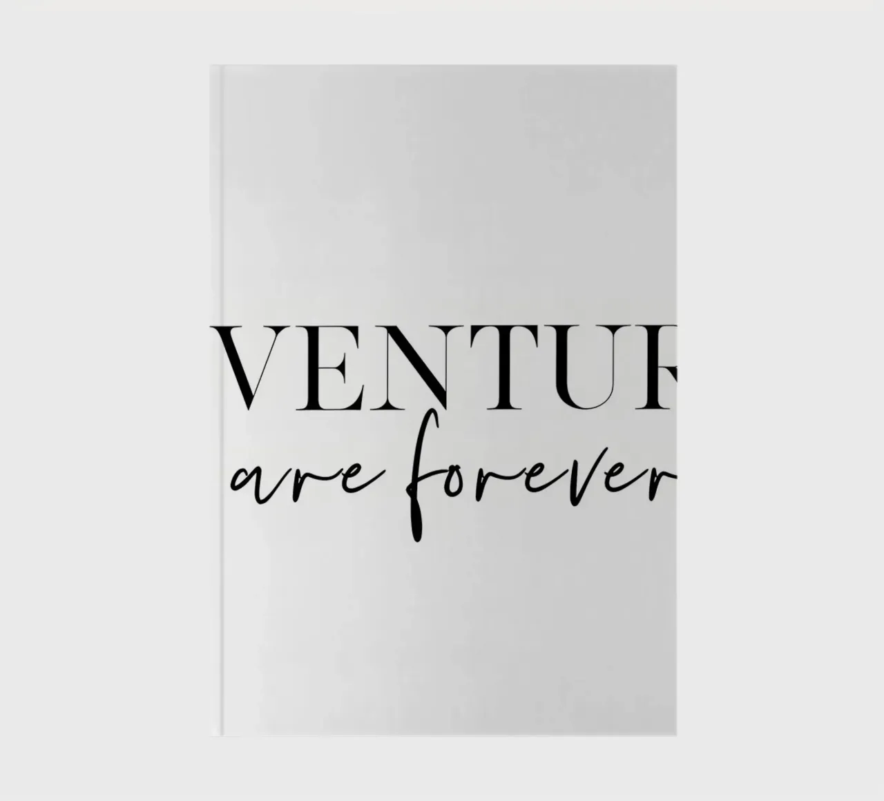 Adventures are Forever notebook by mitaco