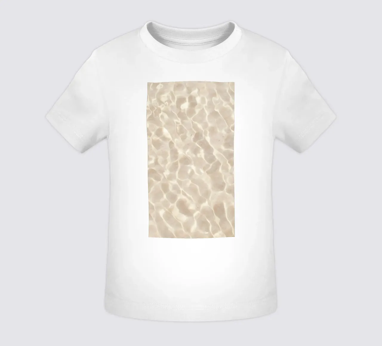 beach beige minimalsm Baby T-Shirt von Manhmai