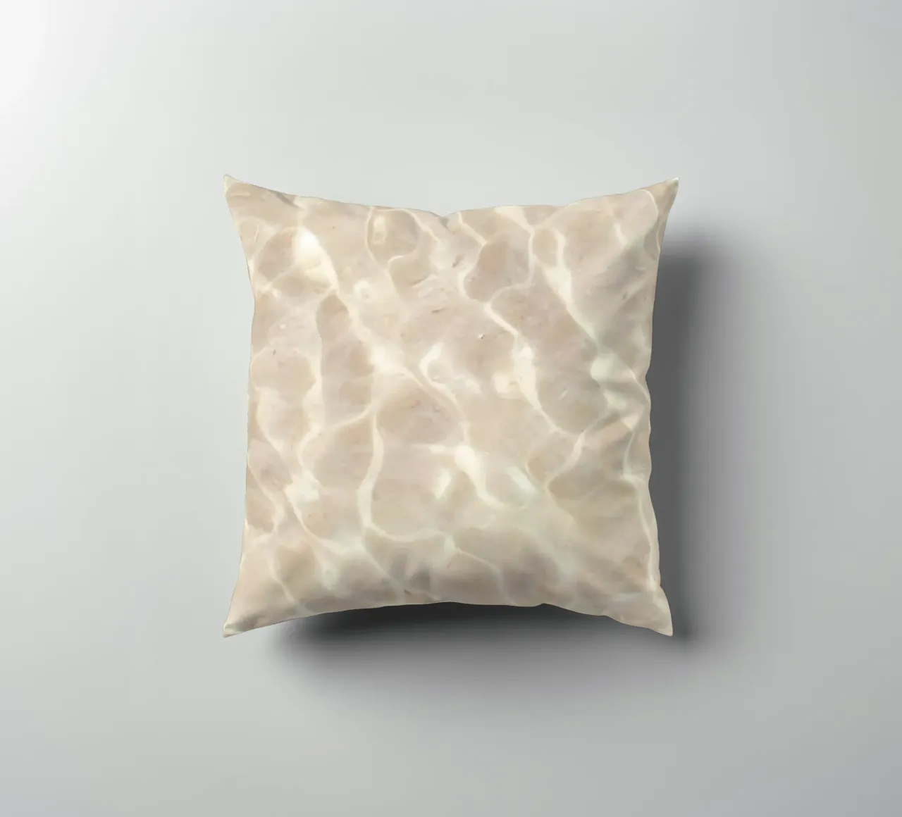 spiaggia beige minimalsm cuscino da Manhmai