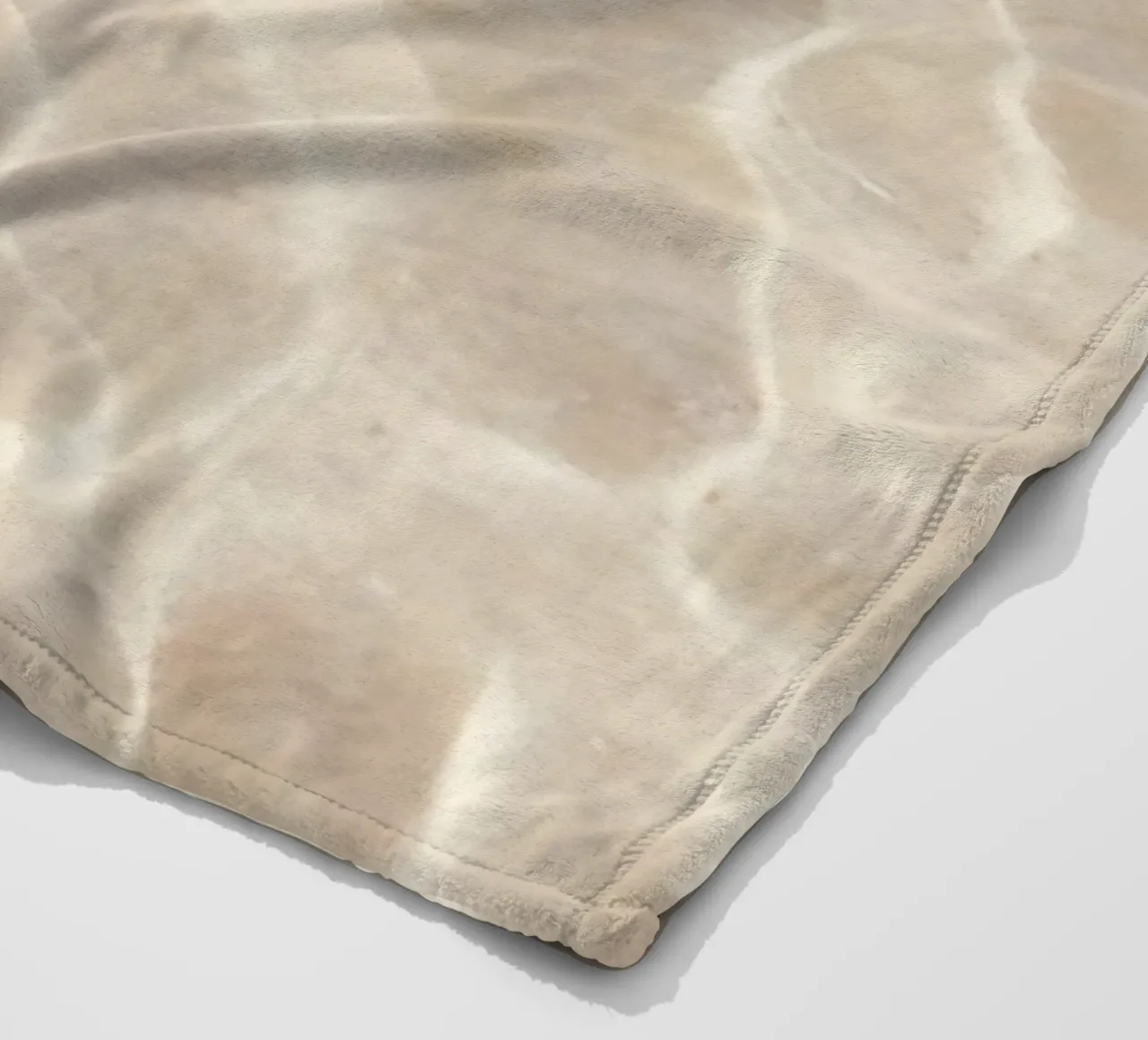 spiaggia beige minimalsm coperta in pile da Manhmai