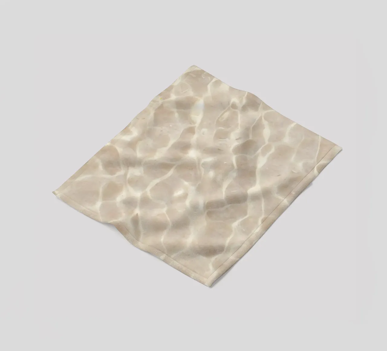 spiaggia beige minimalsm coperta in pile da Manhmai