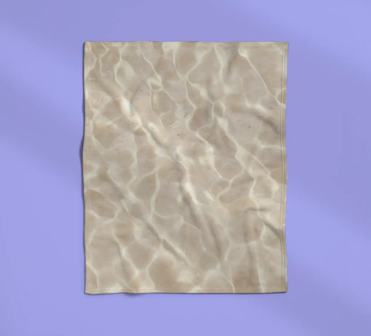 spiaggia beige minimalsm coperta in pile da Manhmai