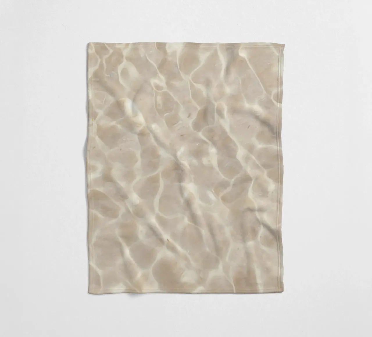 spiaggia beige minimalsm coperta in pile da Manhmai