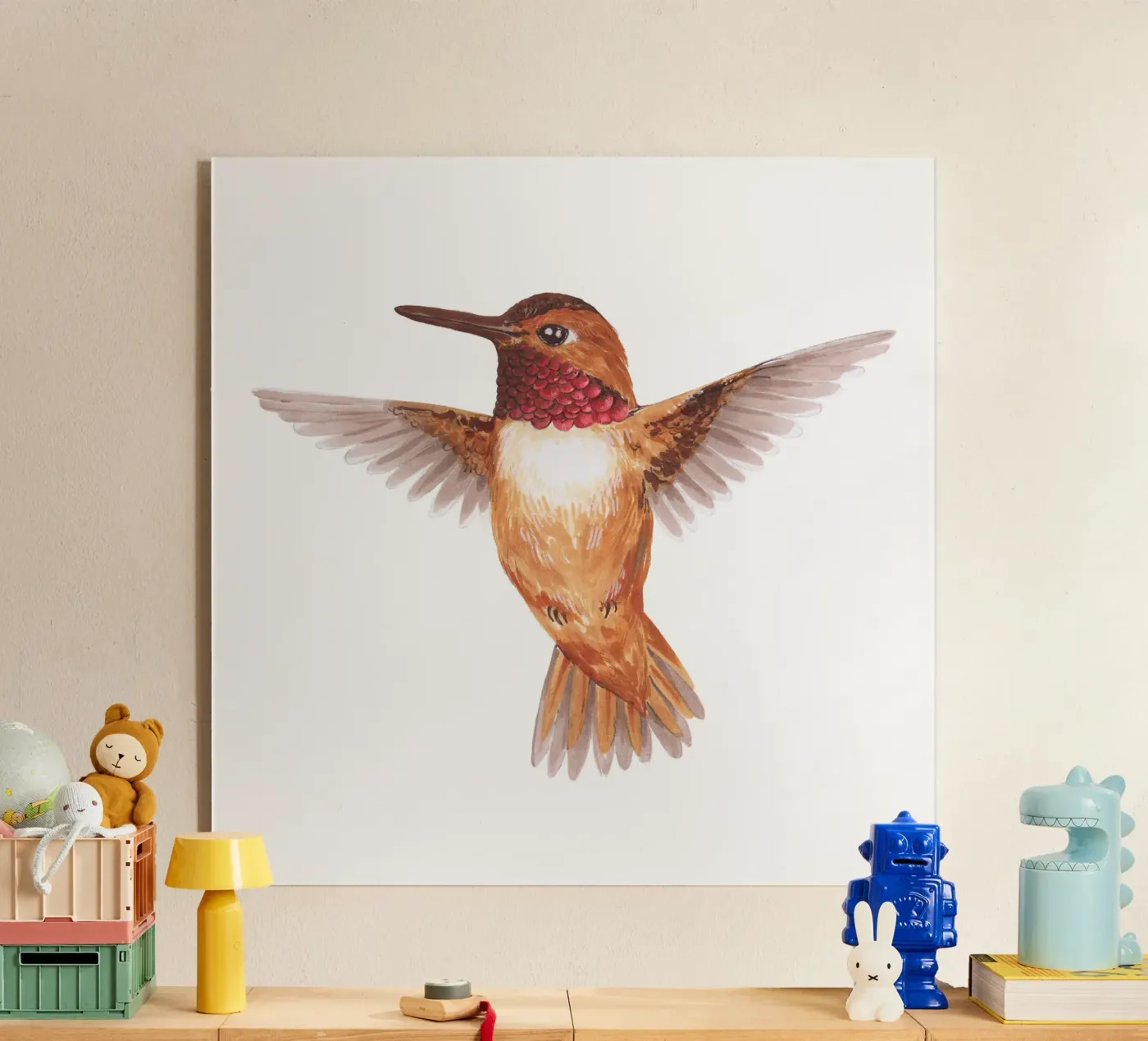 Colibrì plexiglass da Painted Nature