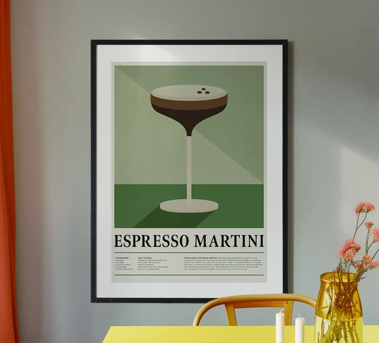 Espresso Martini carta hahnemühle da Manhmai