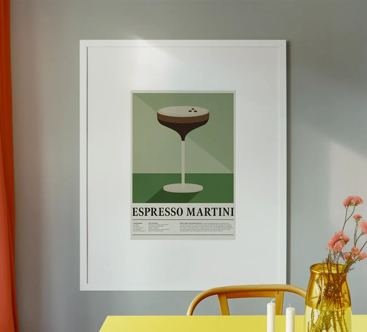 Espresso Martini carta hahnemühle da Manhmai