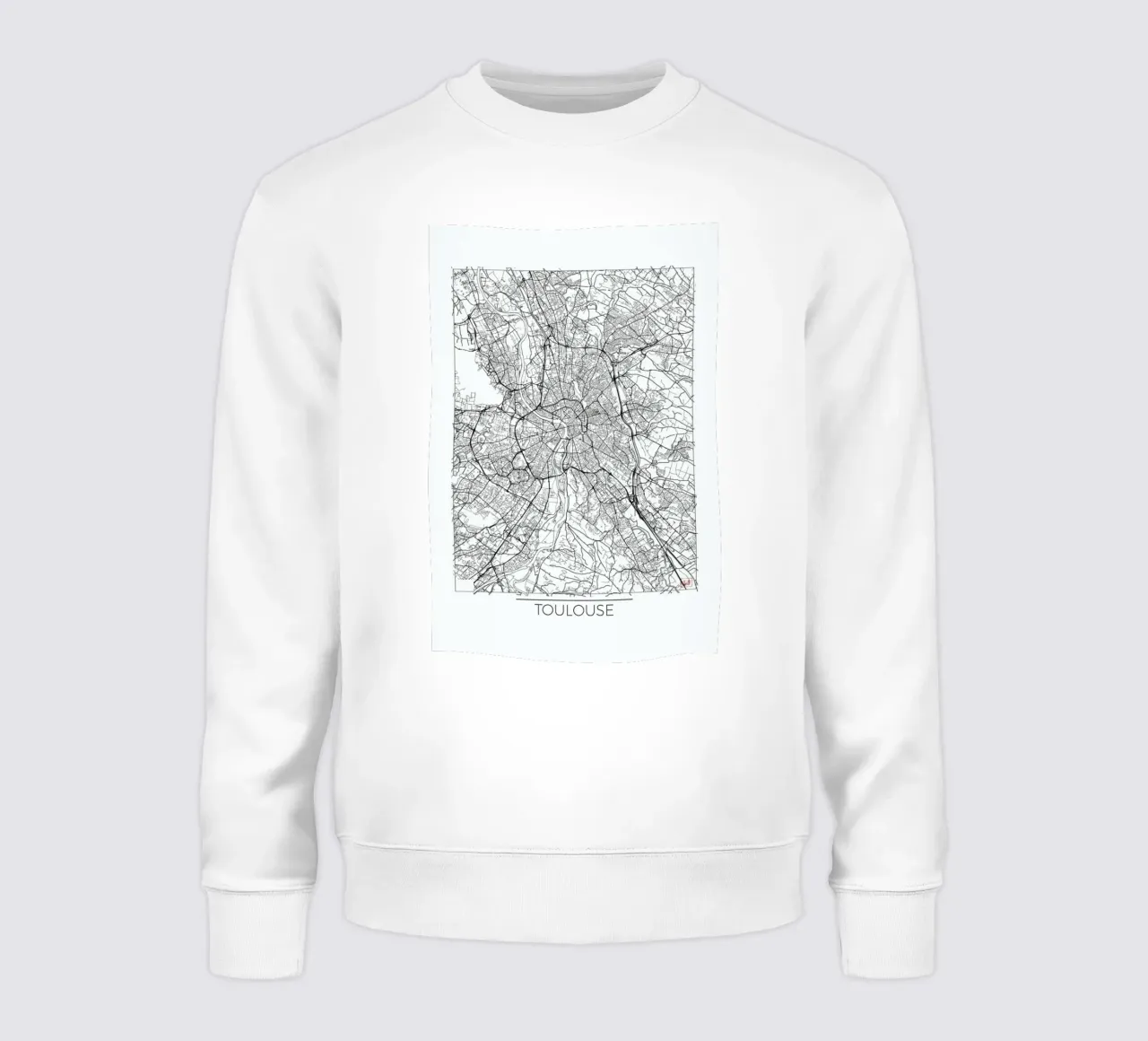 Toulouse Minimal felpa da Hubert Roguski