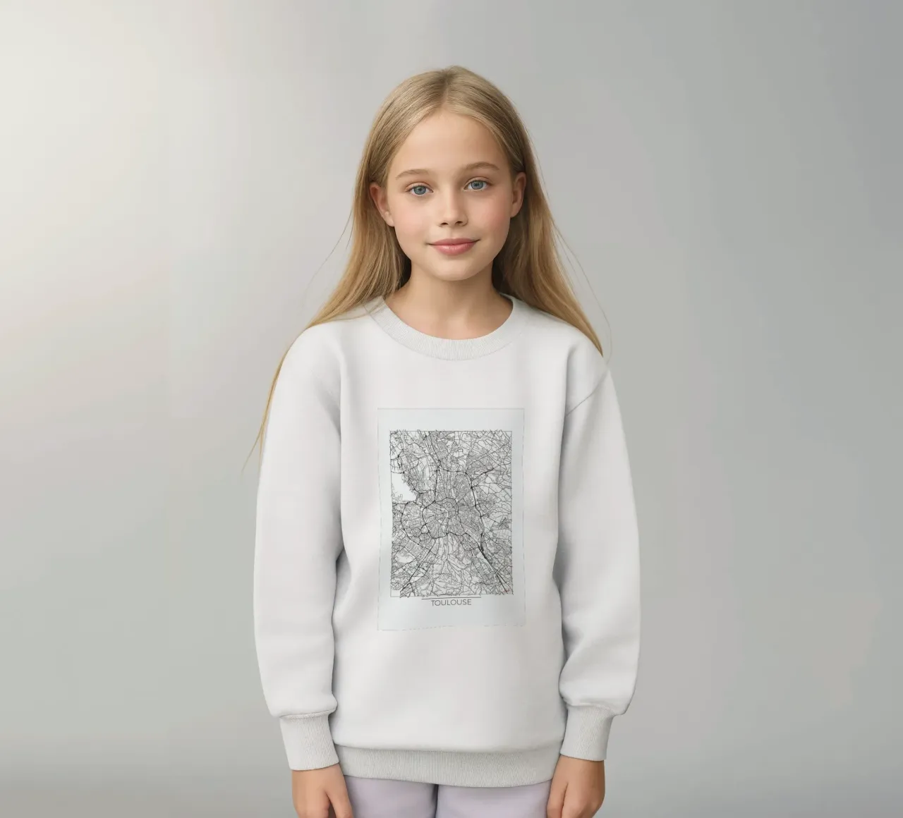 Toulouse Minimal felpa bambino da Hubert Roguski