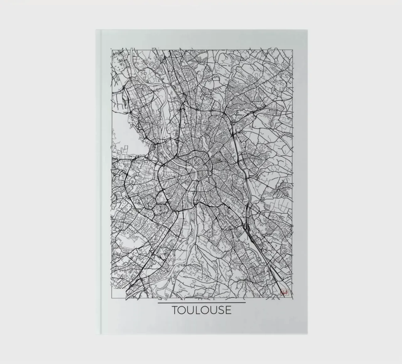 Toulouse Minimal notebook by Hubert Roguski