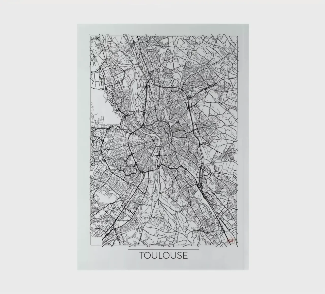 Toulouse Minimal notebook by Hubert Roguski