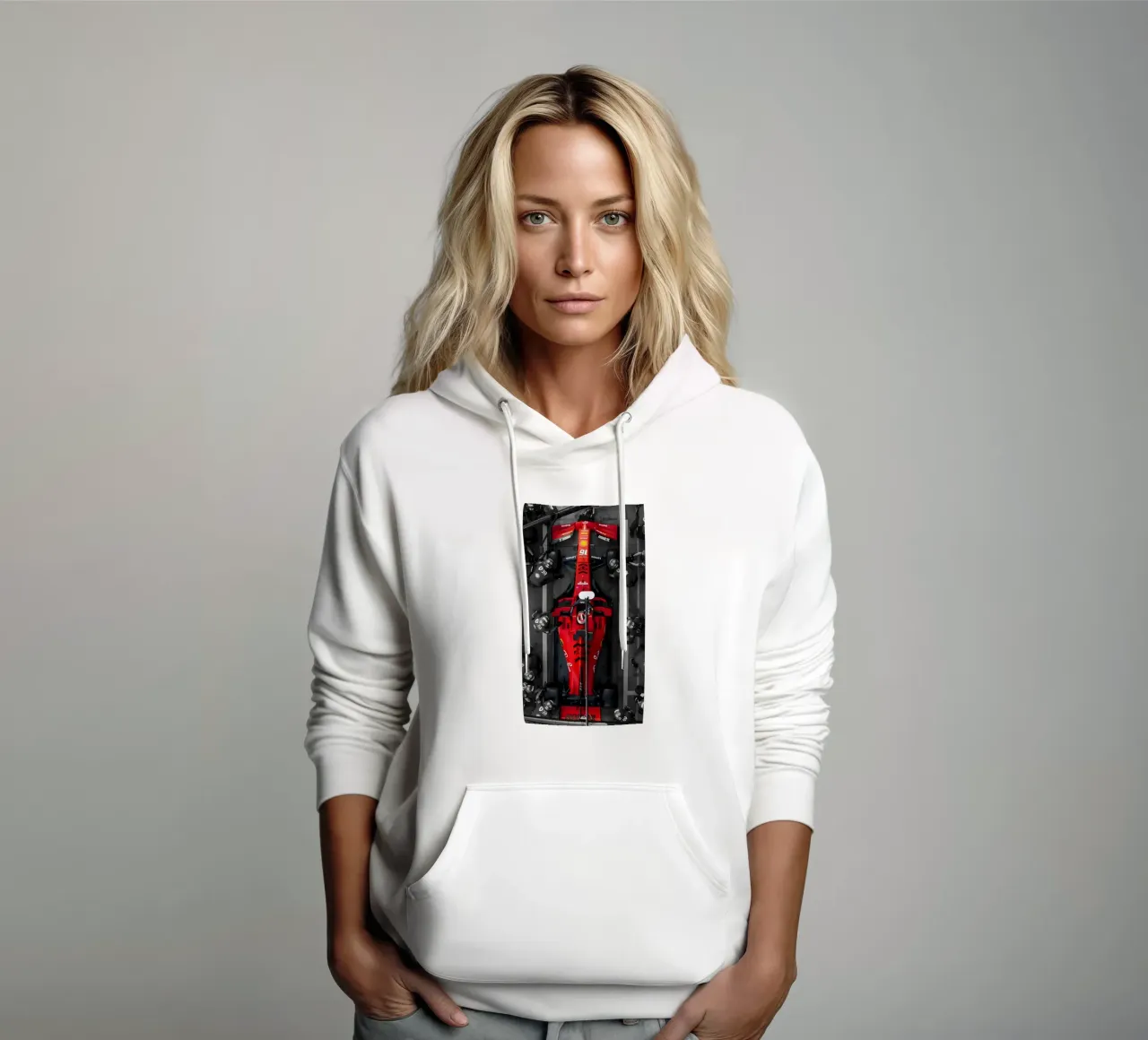 Auto F1.png felpa con cappuccio da Manhmai