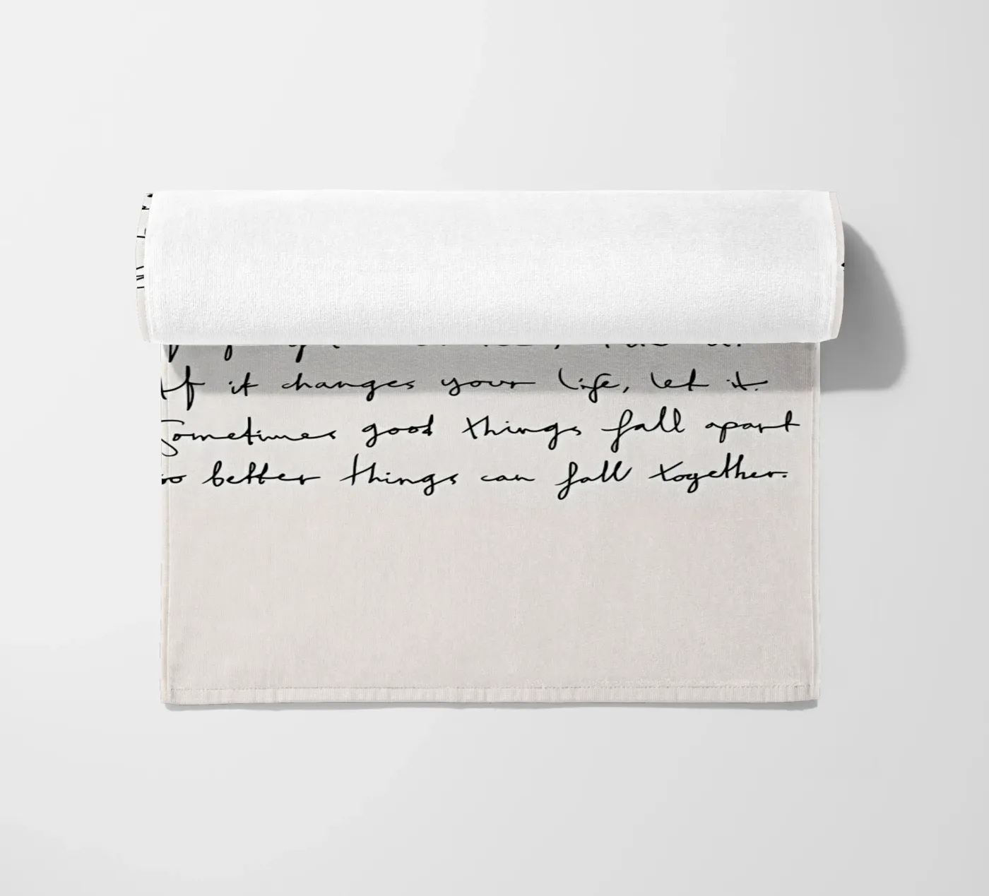 Geloof strandhanddoek van mitaco