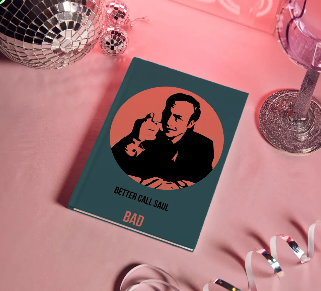 Bad Poster 6 notebook by Naxart