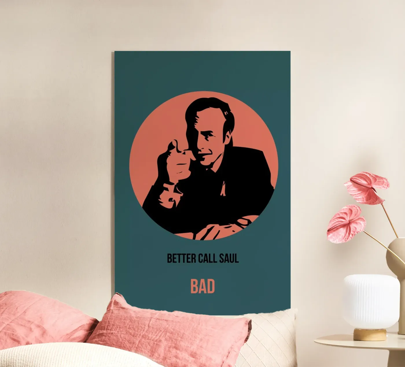 Bad Poster 6 acryl van Naxart