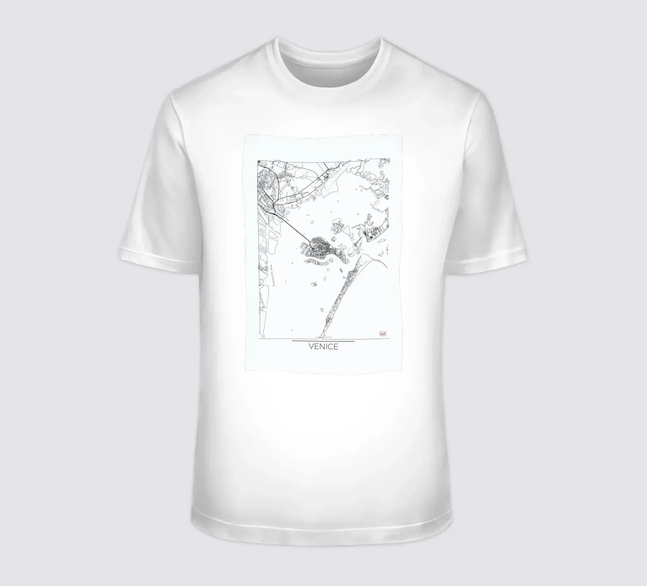 Venice Minimal t-shirt by Hubert Roguski