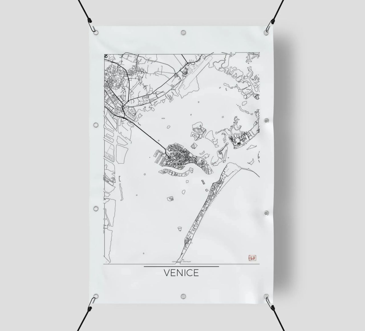 Venice Minimal telo in pvc da Hubert Roguski