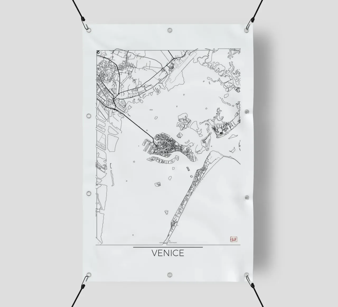 Venice Minimal telo in pvc da Hubert Roguski