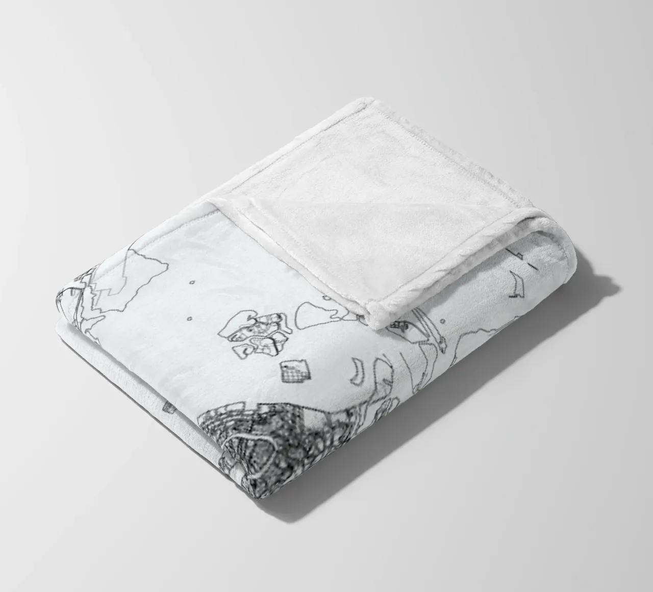 Venice Minimal coperta in pile da Hubert Roguski