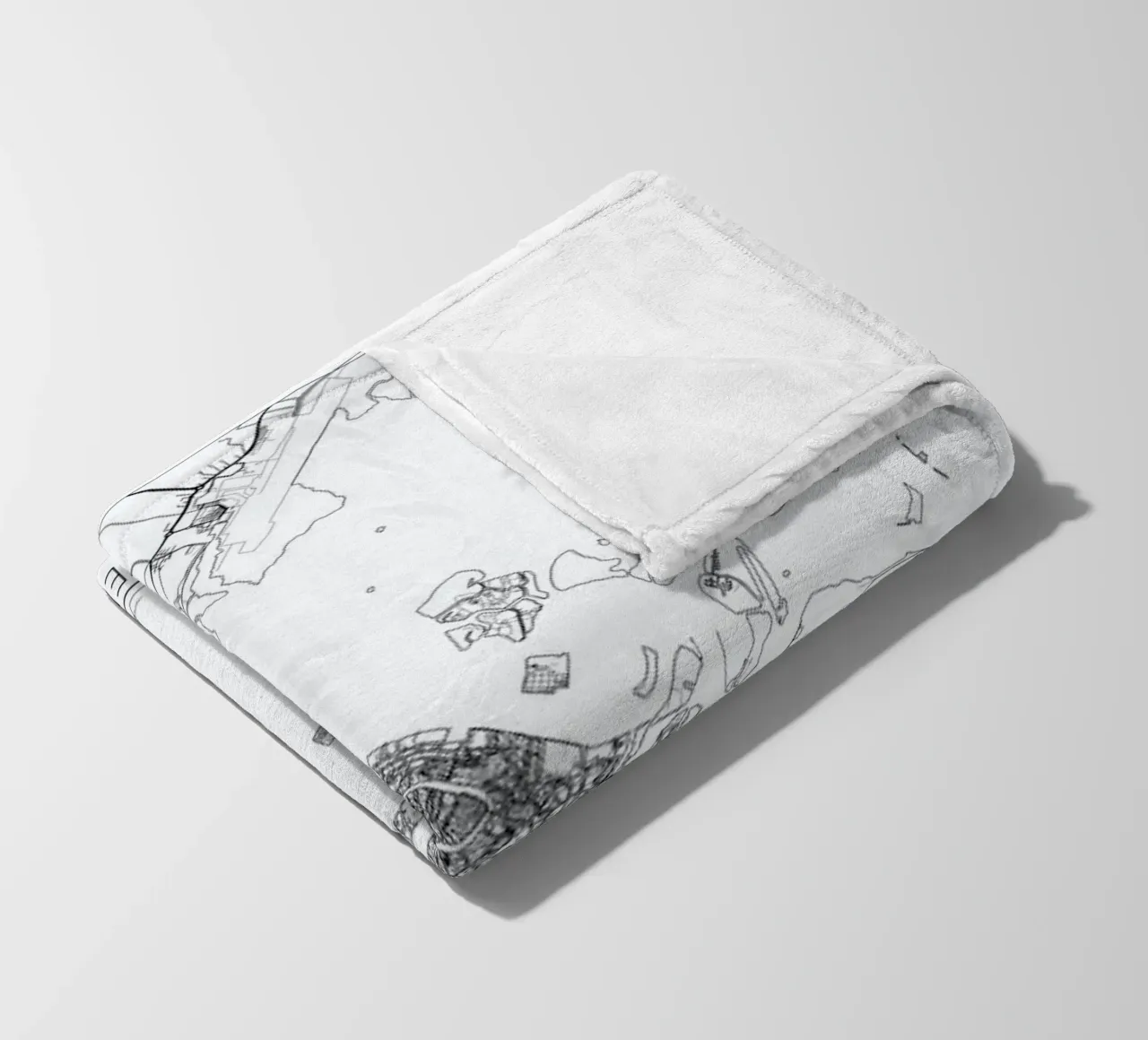 Venice Minimal coperta in pile da Hubert Roguski