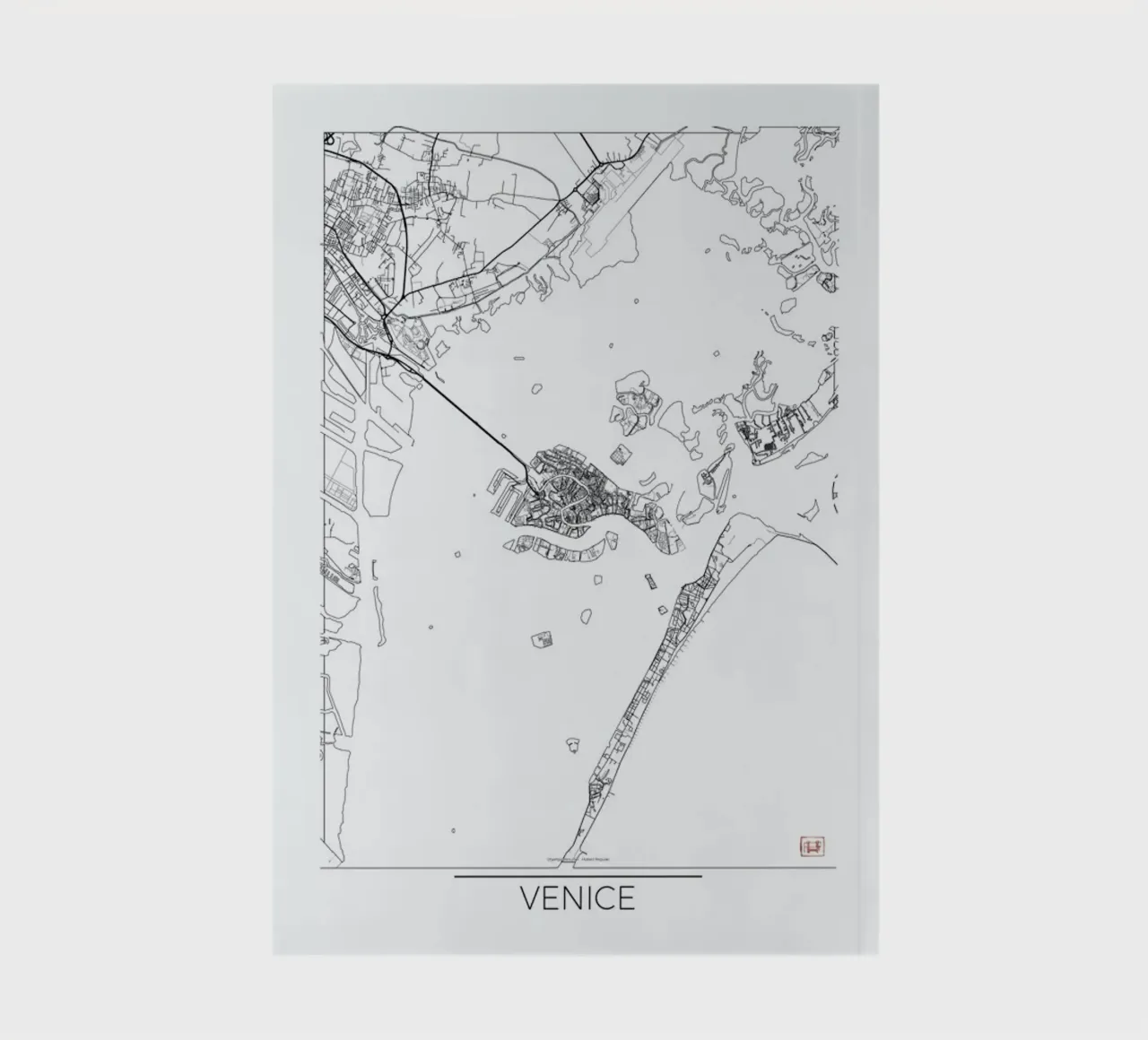 Venice Minimal notitieboek van Hubert Roguski
