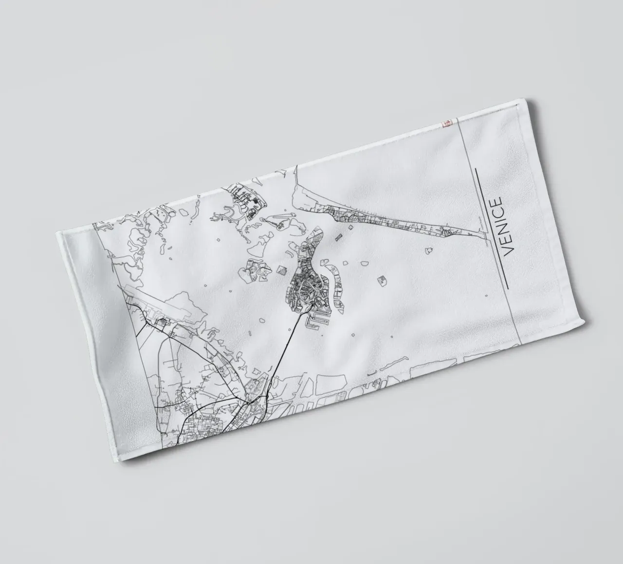 Venice Minimal asciugamano da bagno da Hubert Roguski