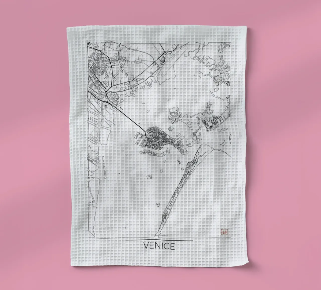 Venice Minimal canovaccio da cucina da Hubert Roguski