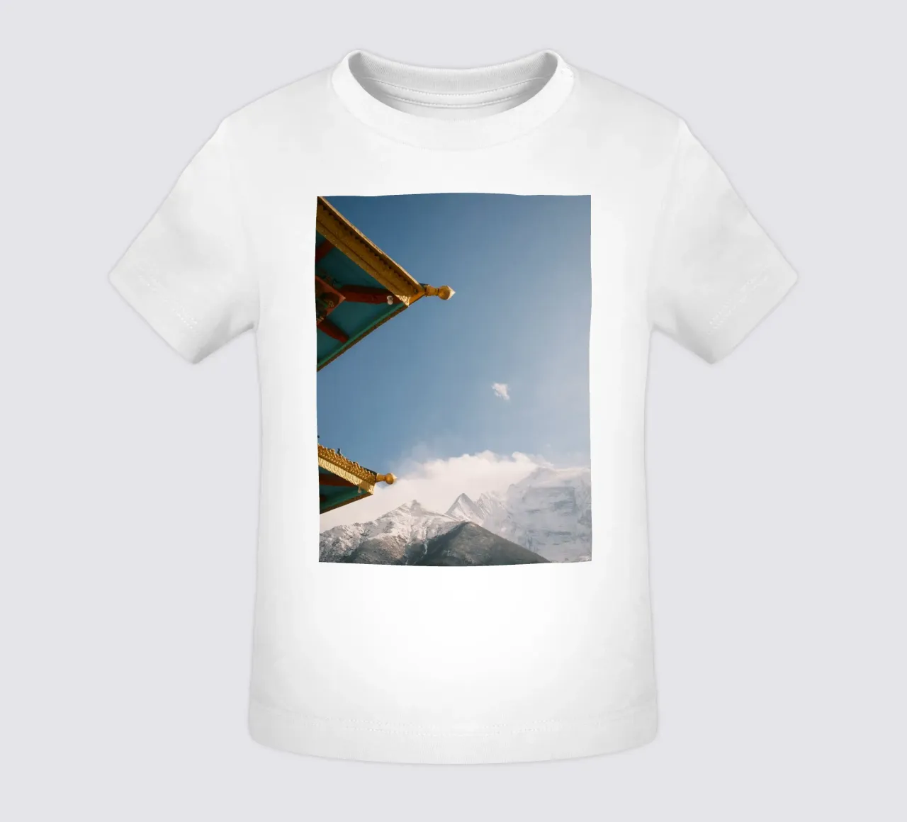 Himalayan Monastery maglietta neonato da FujiPrints