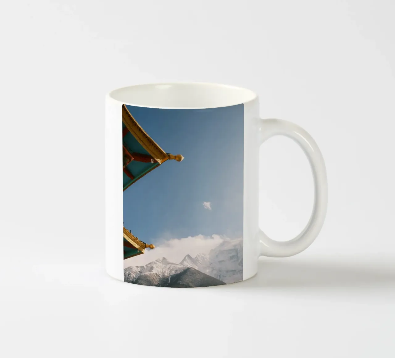 Himalayan Monastery tazza in ceramica da FujiPrints