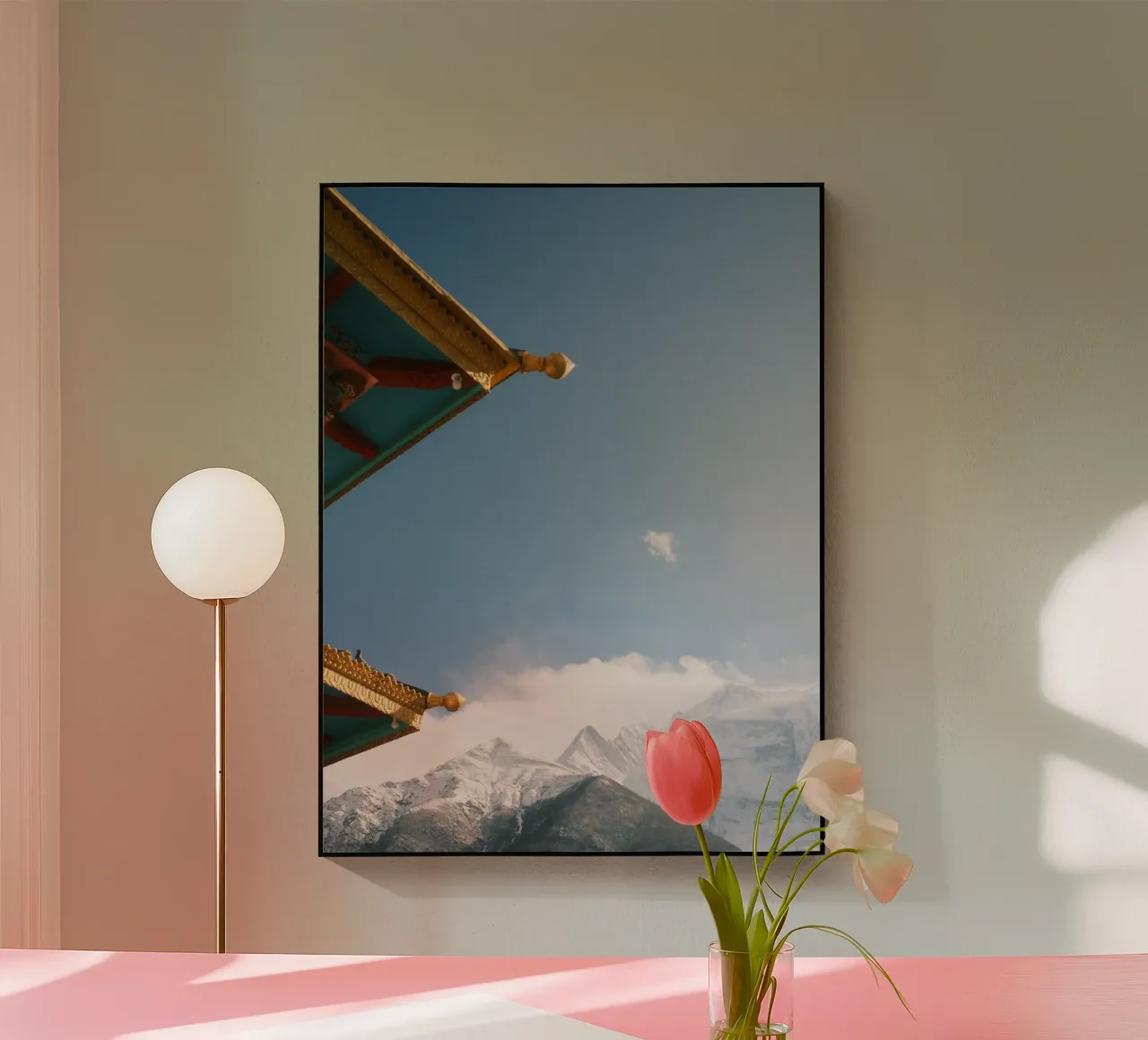 Himalayan Monastery plexiglass da FujiPrints