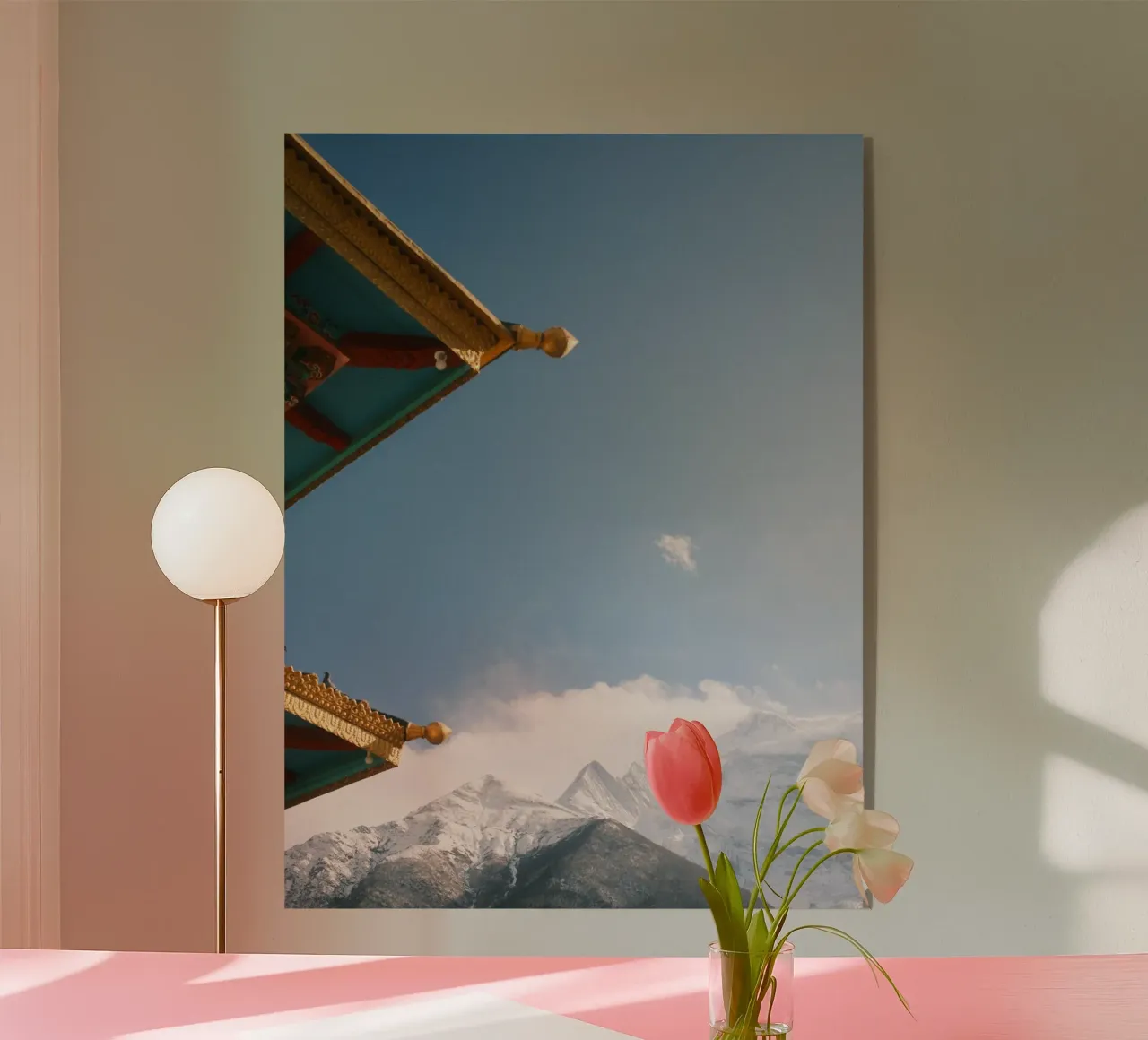 Himalayan Monastery plexiglass da FujiPrints