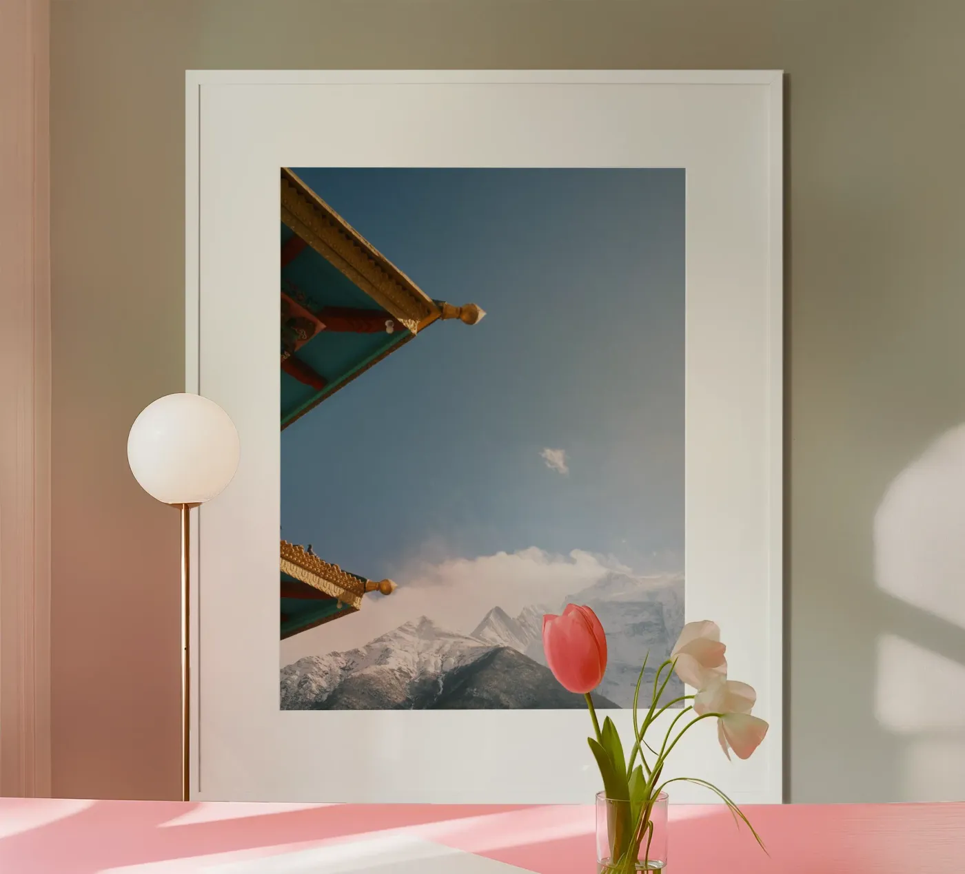 Himalayan Monastery Poster von FujiPrints
