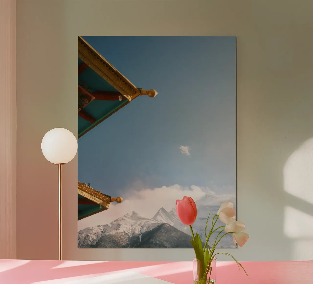 Himalayan Monastery poster van FujiPrints