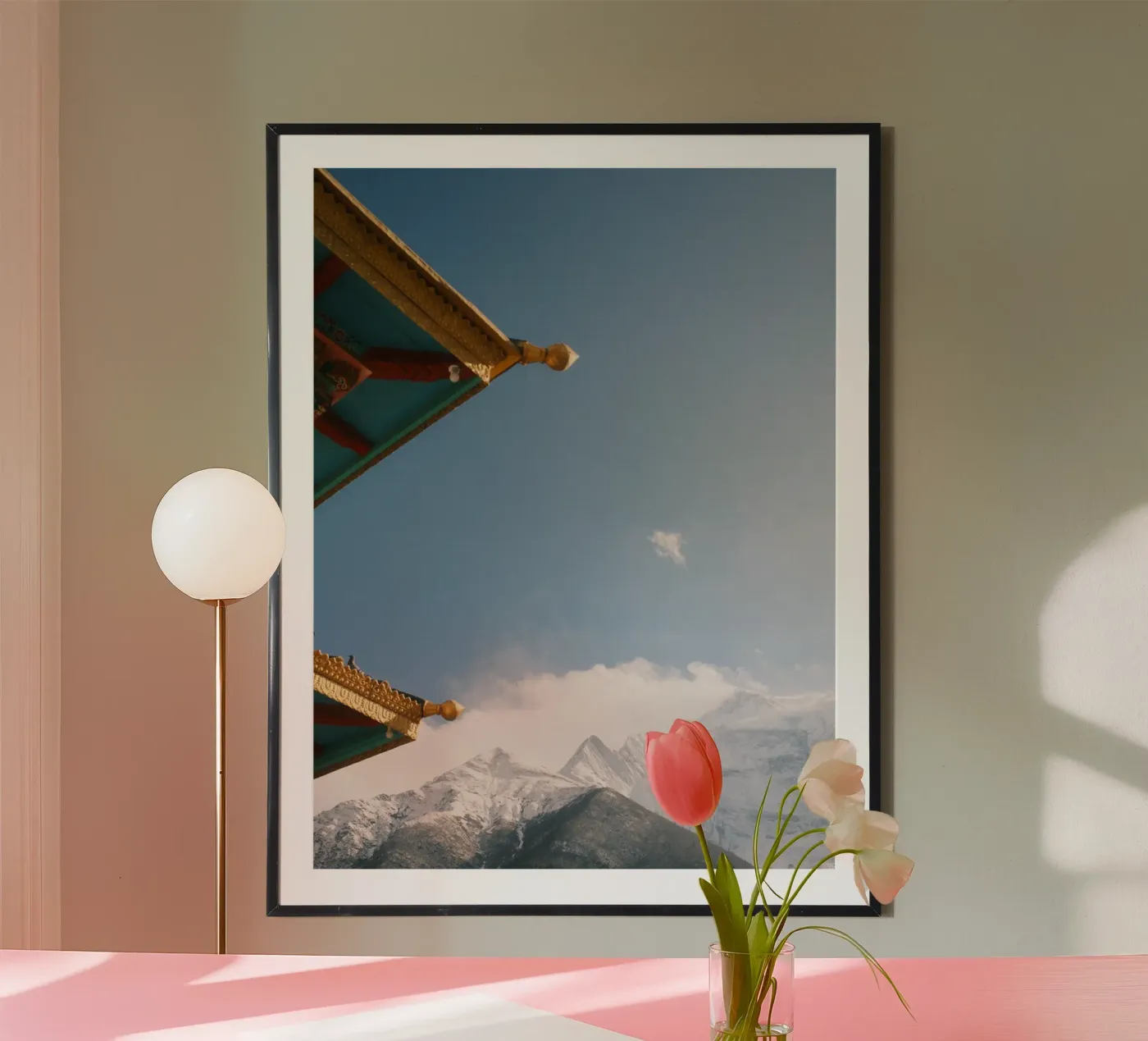 Himalayan Monastery Poster von FujiPrints