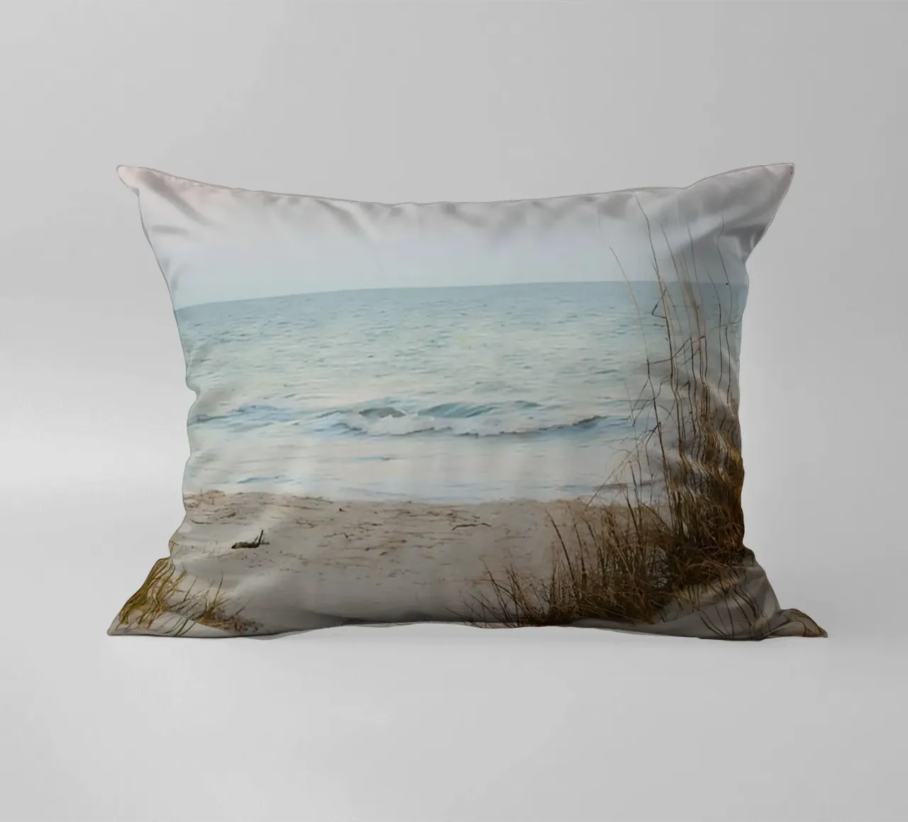 spiaggia beige minimalsm cuscino da mitaco