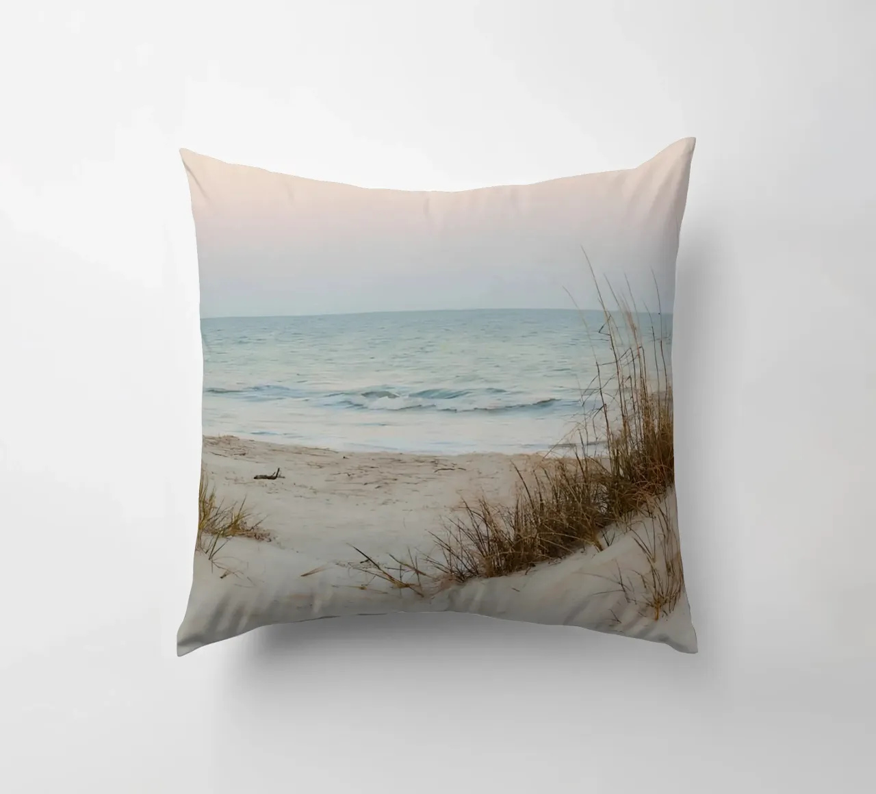 spiaggia beige minimalsm cuscino da mitaco