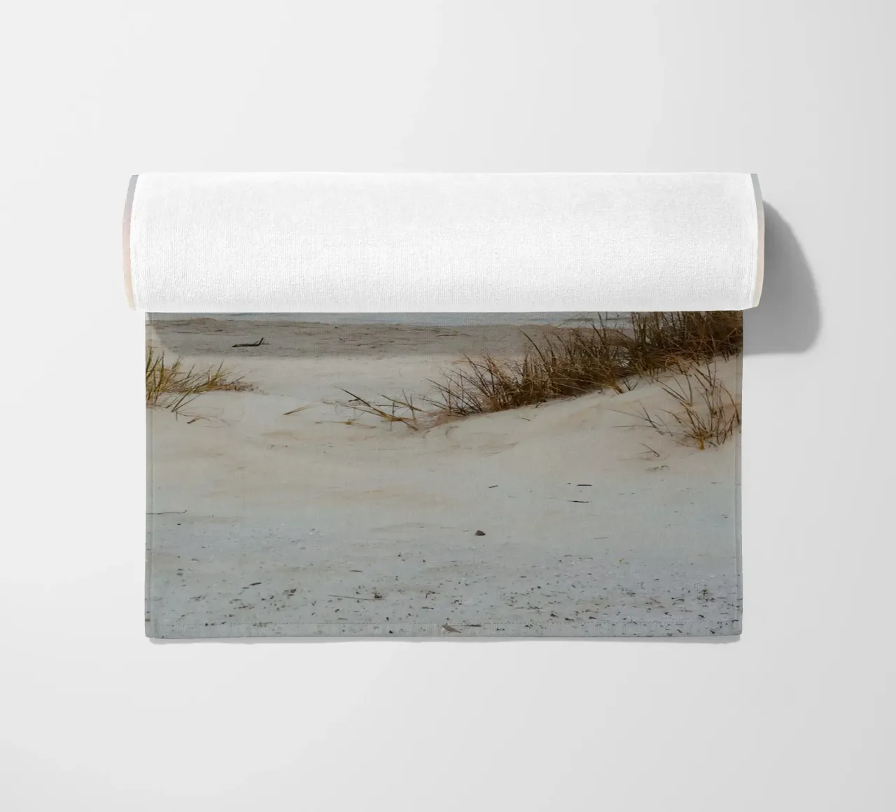 spiaggia beige minimalsm telo mare da mitaco