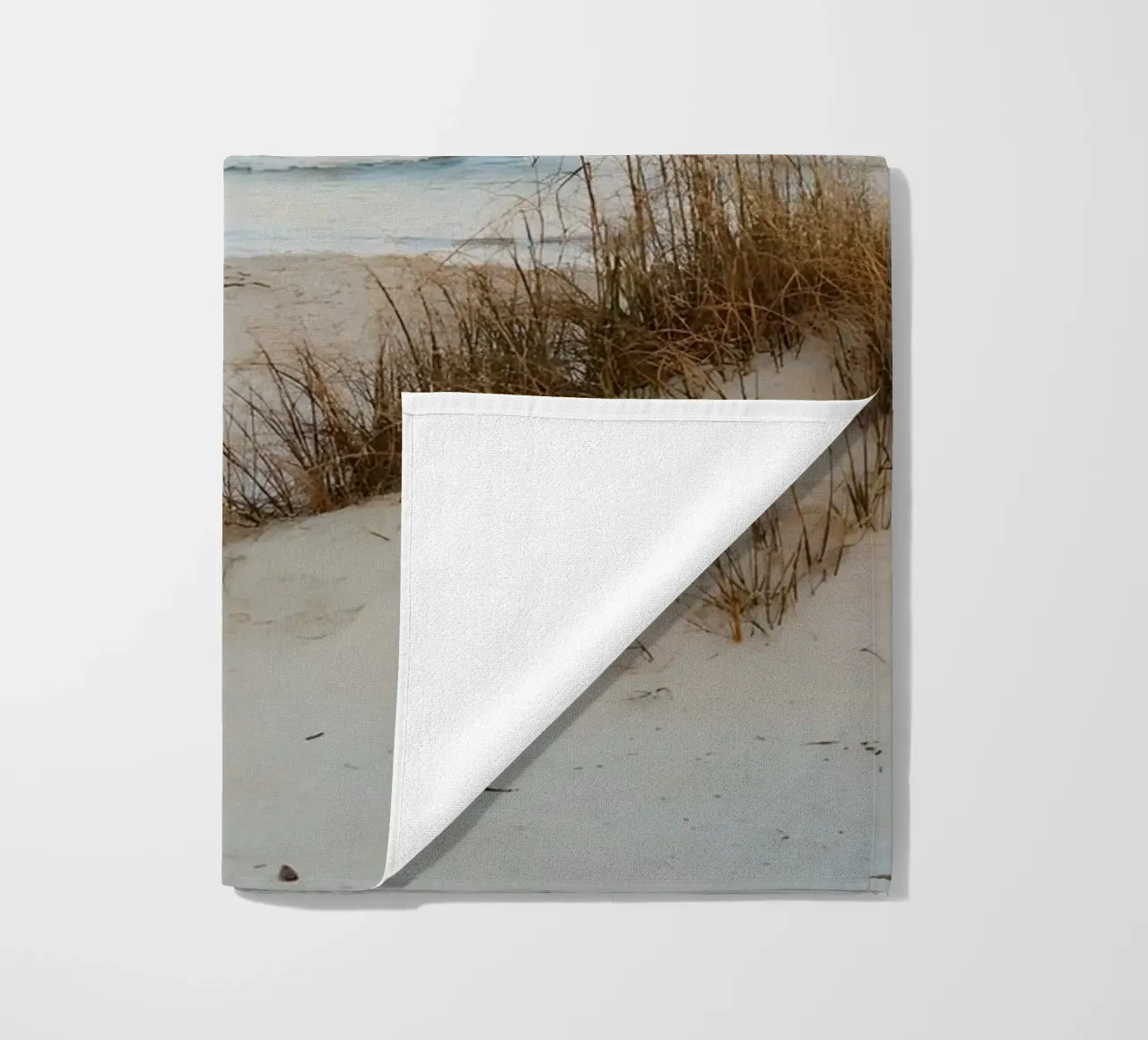 spiaggia beige minimalsm telo mare da mitaco