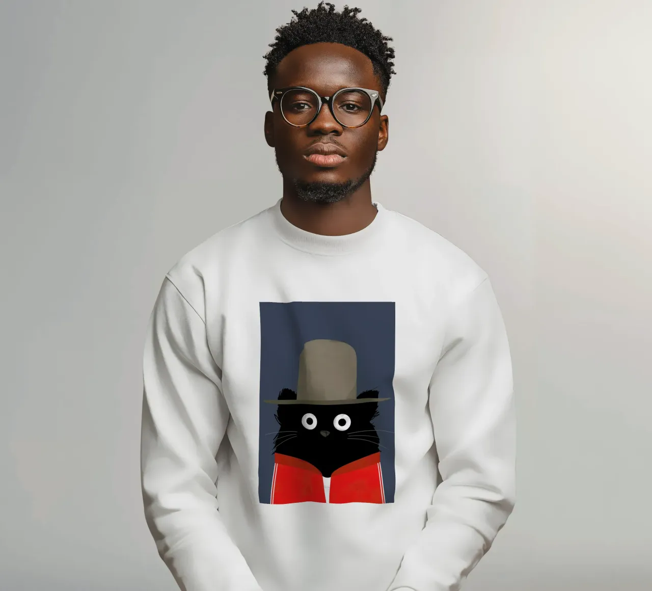 Cat - Pharrell felpa da Doozal