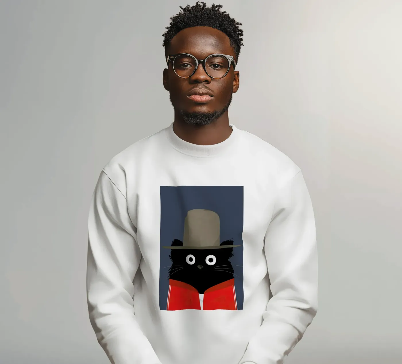 Cat - Pharrell felpa da Doozal