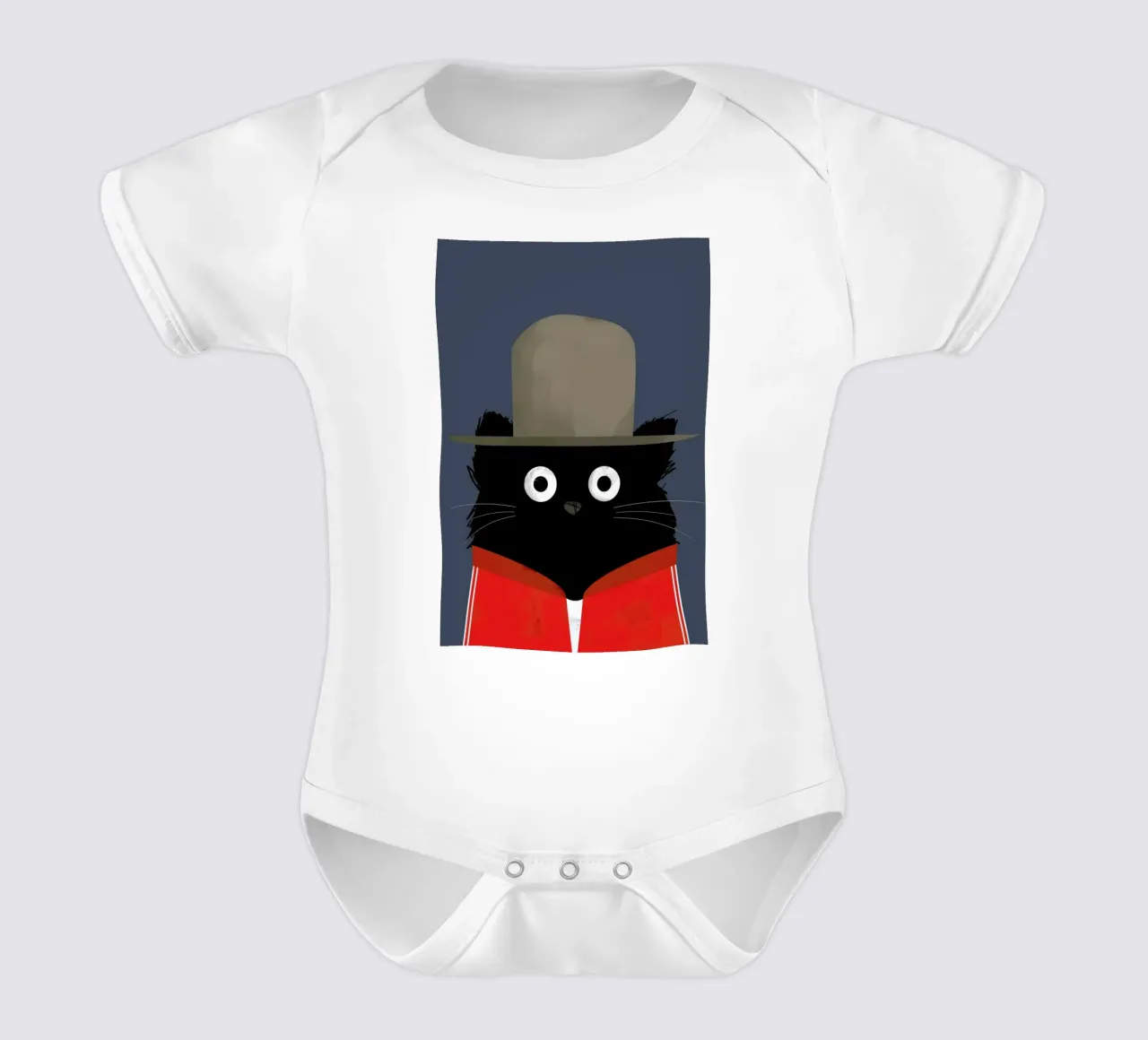 Cat - Pharrell body neonato maniche corte da Doozal