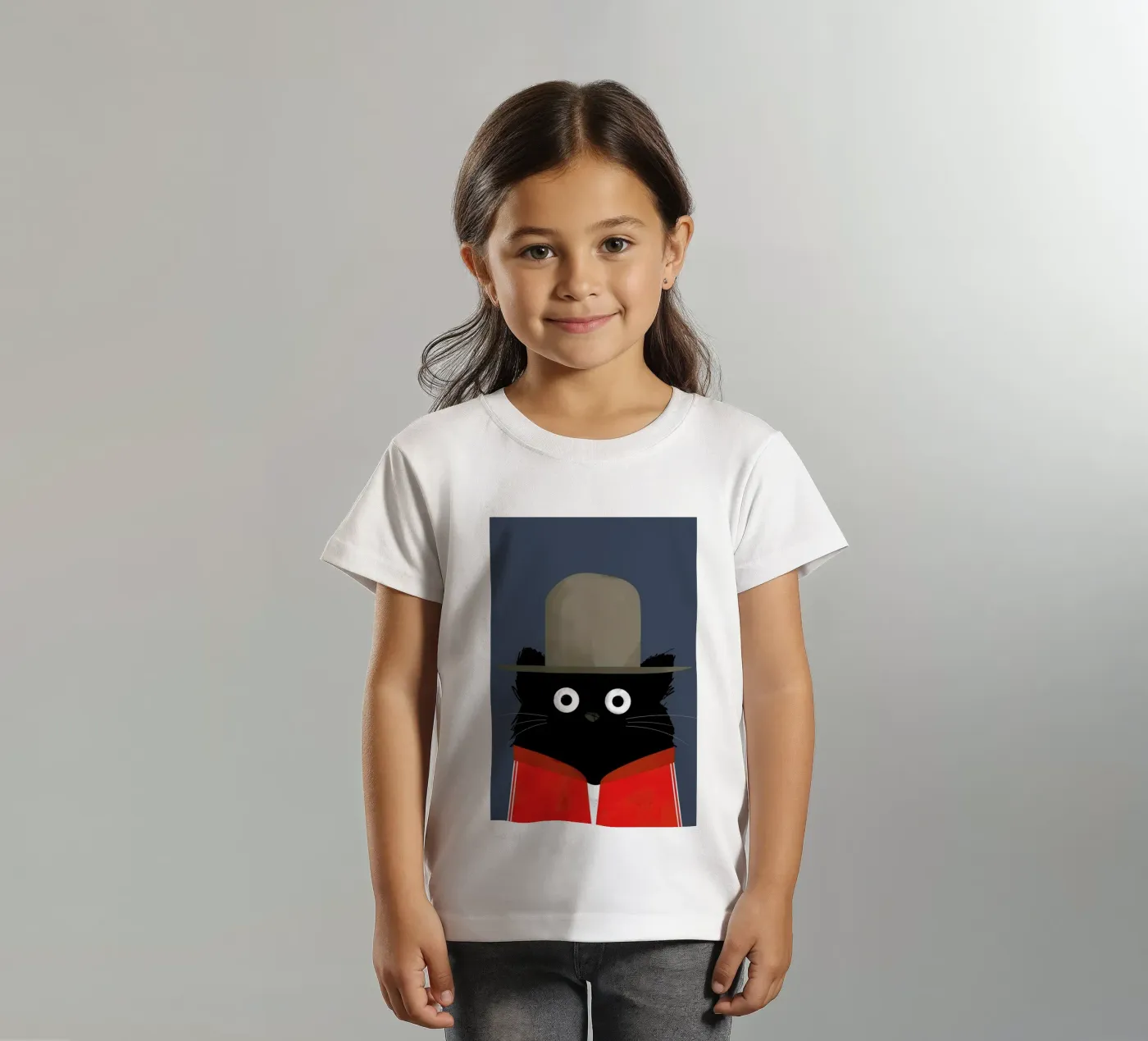 Cat - Pharrell t-shirt bambini da Doozal