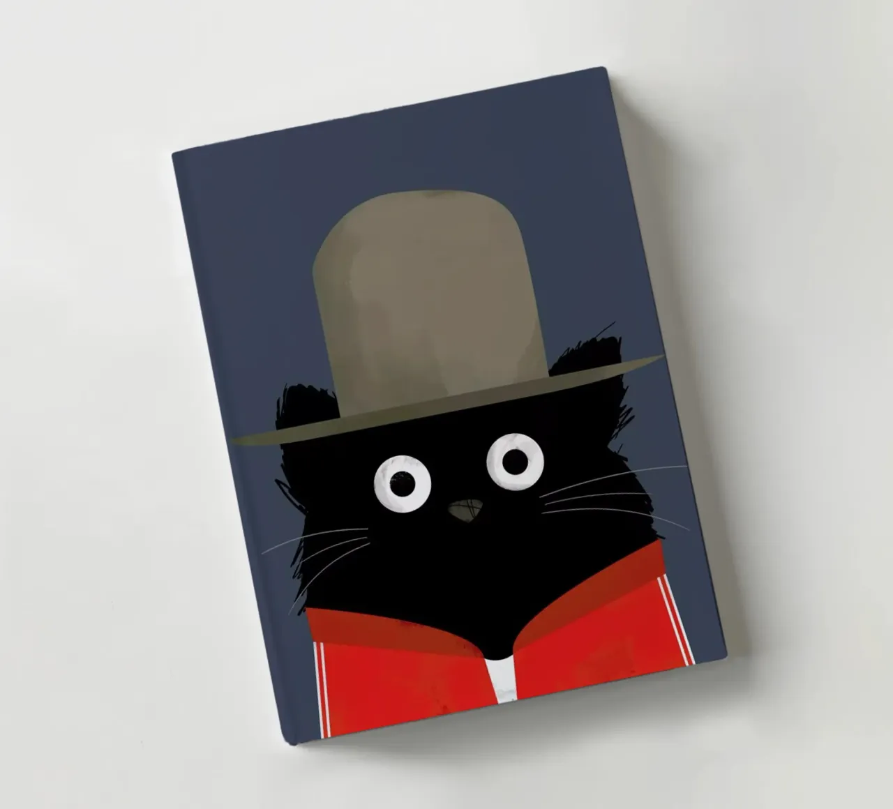 Cat - Pharrell notebook by Doozal