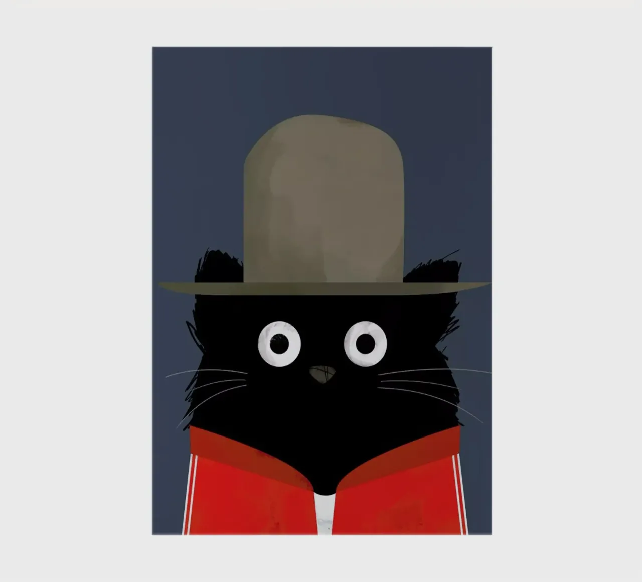 Cat - Pharrell notebook by Doozal