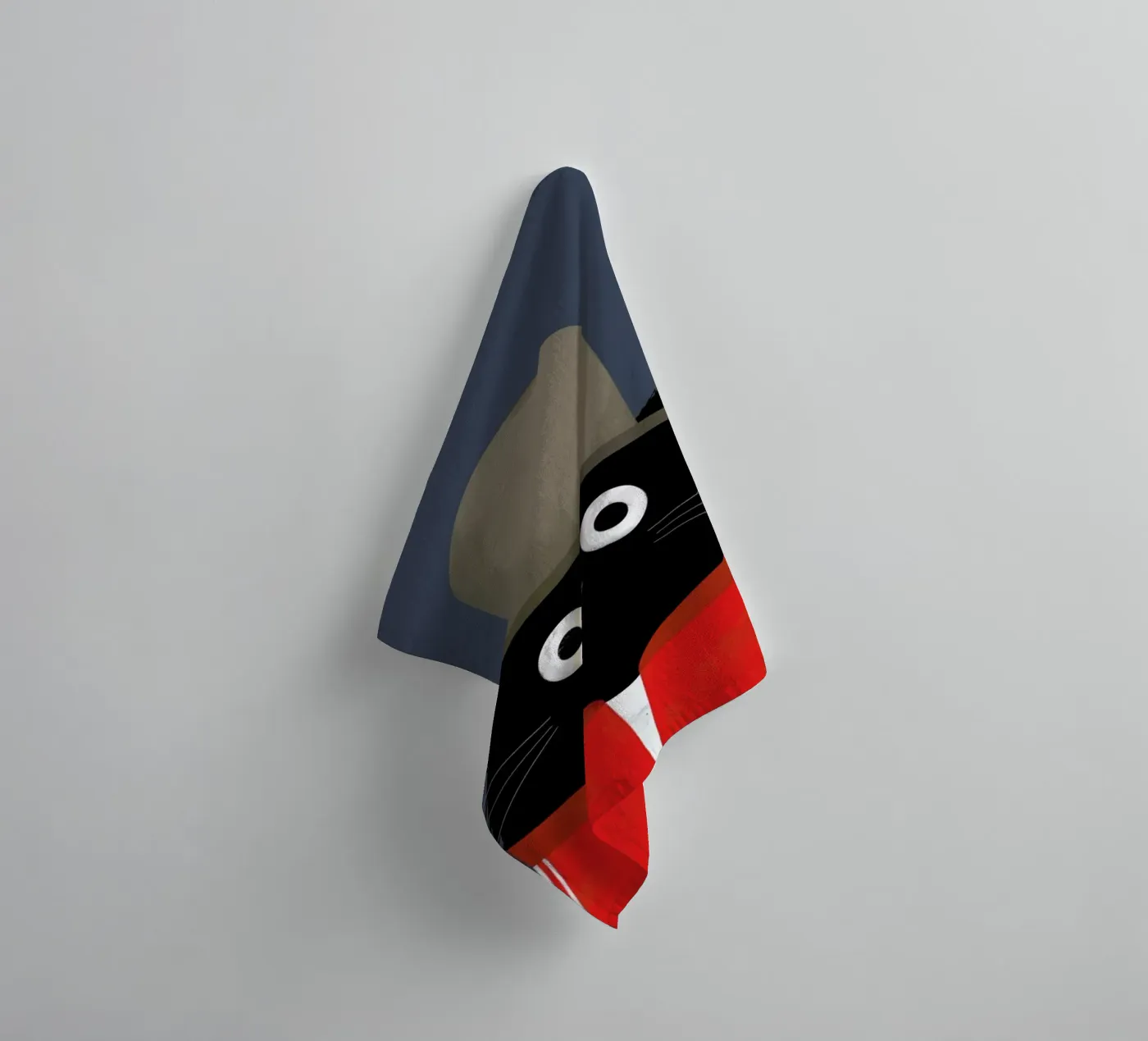 Cat - Pharrell badhanddoek van Doozal