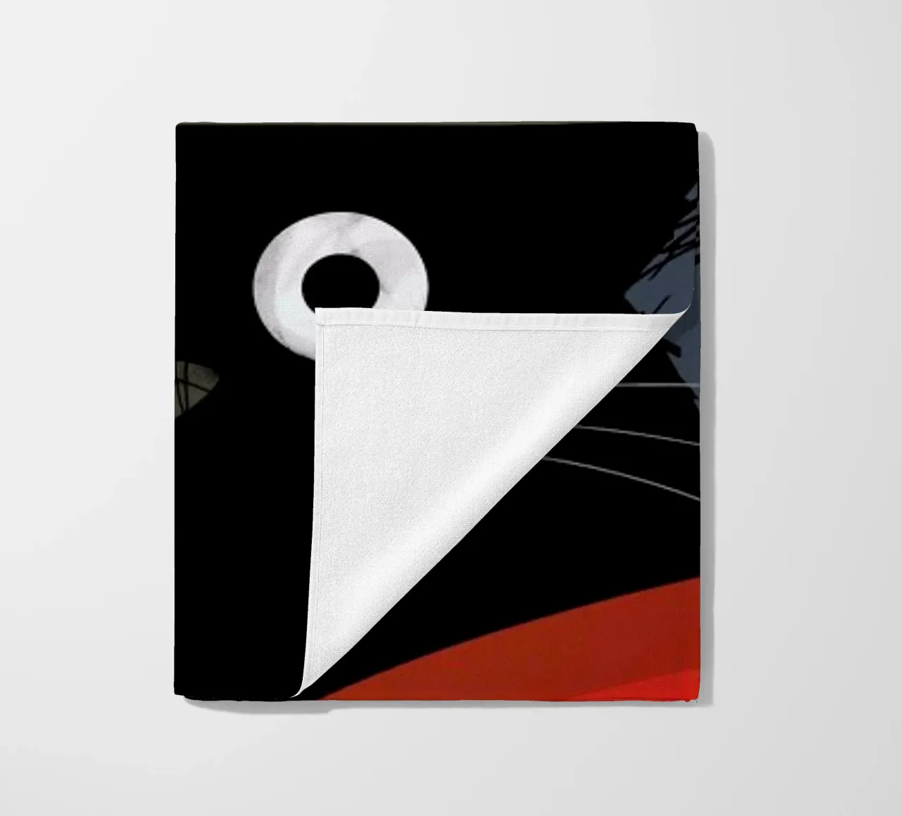 Cat - Pharrell beach towel by Doozal