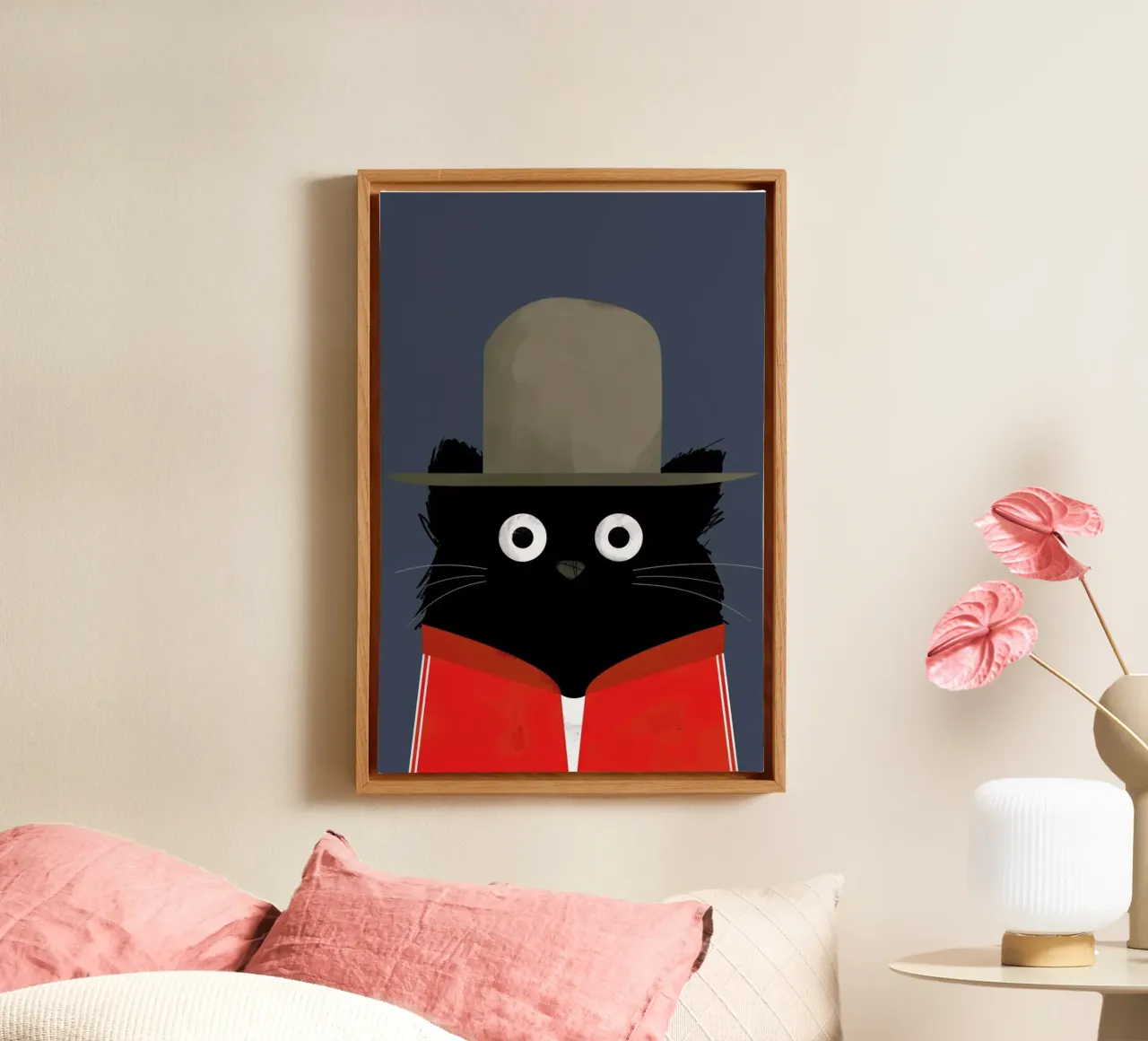 Cat - Pharrell tela da Doozal