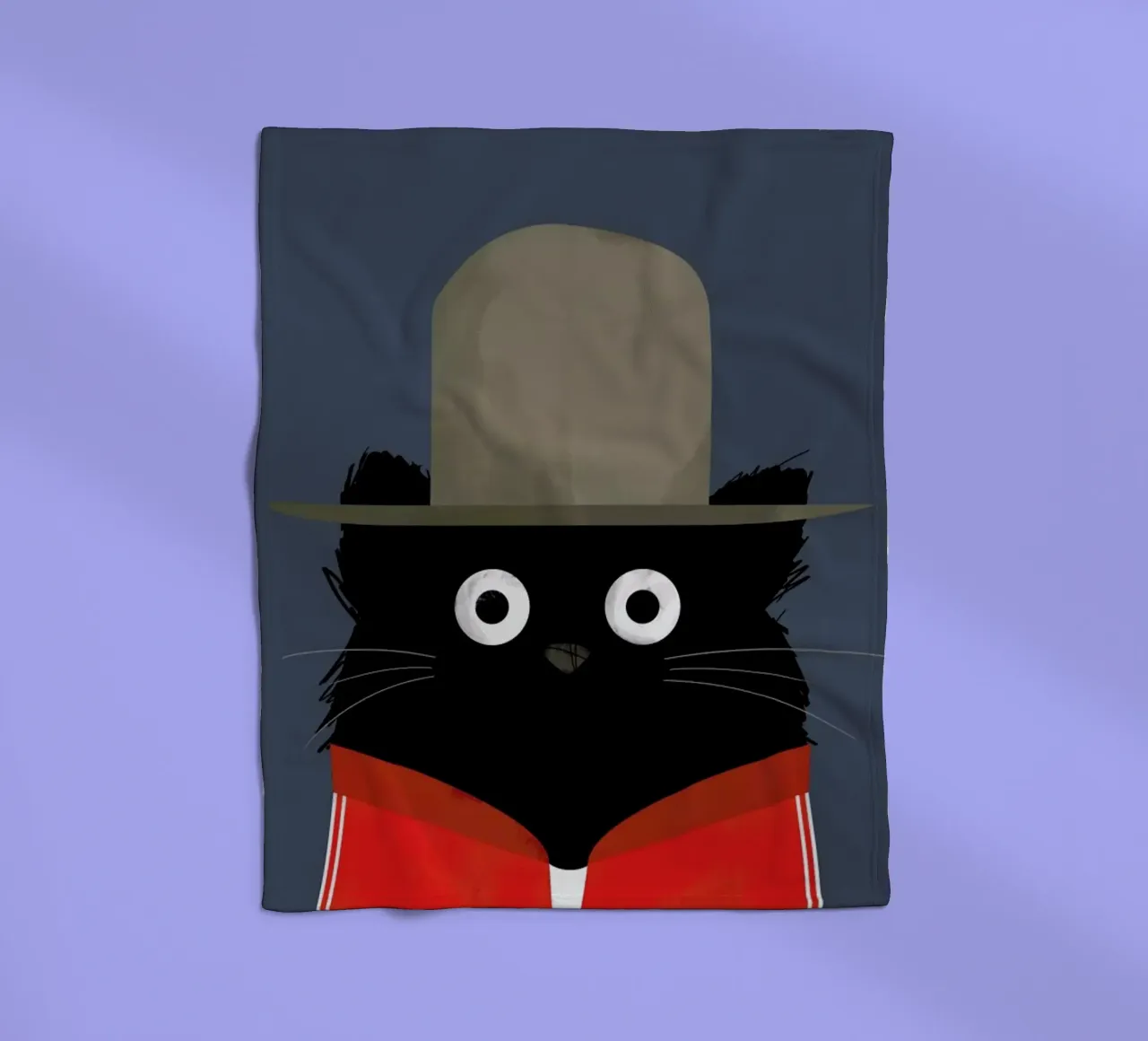 Cat - Pharrell Fleecedecke von Doozal