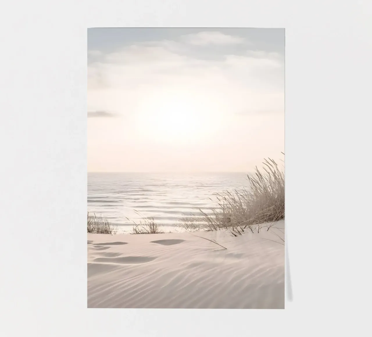 beach beige minimalsm Stickerbogen von mitaco