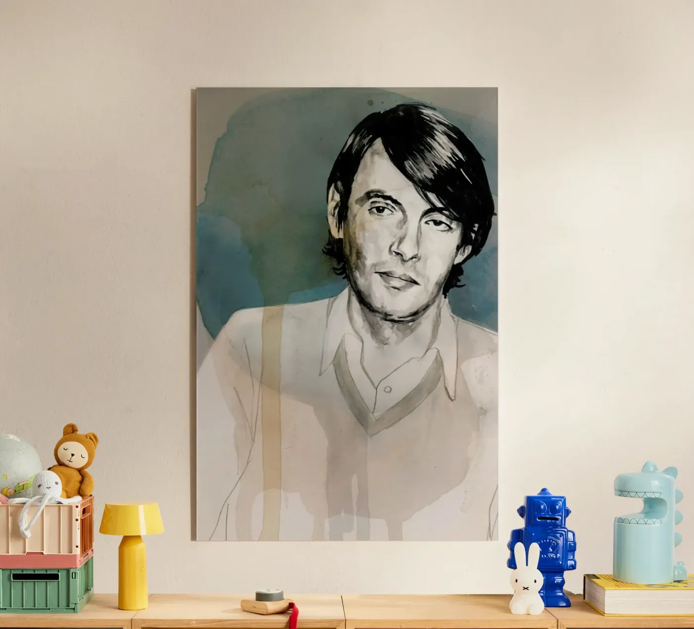 Fabrizio De Andre plexiglas de David Diehl