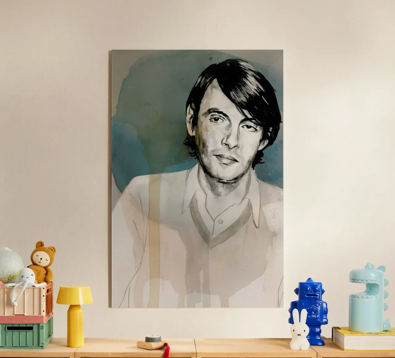 Fabrizio De Andre plexiglass da David Diehl